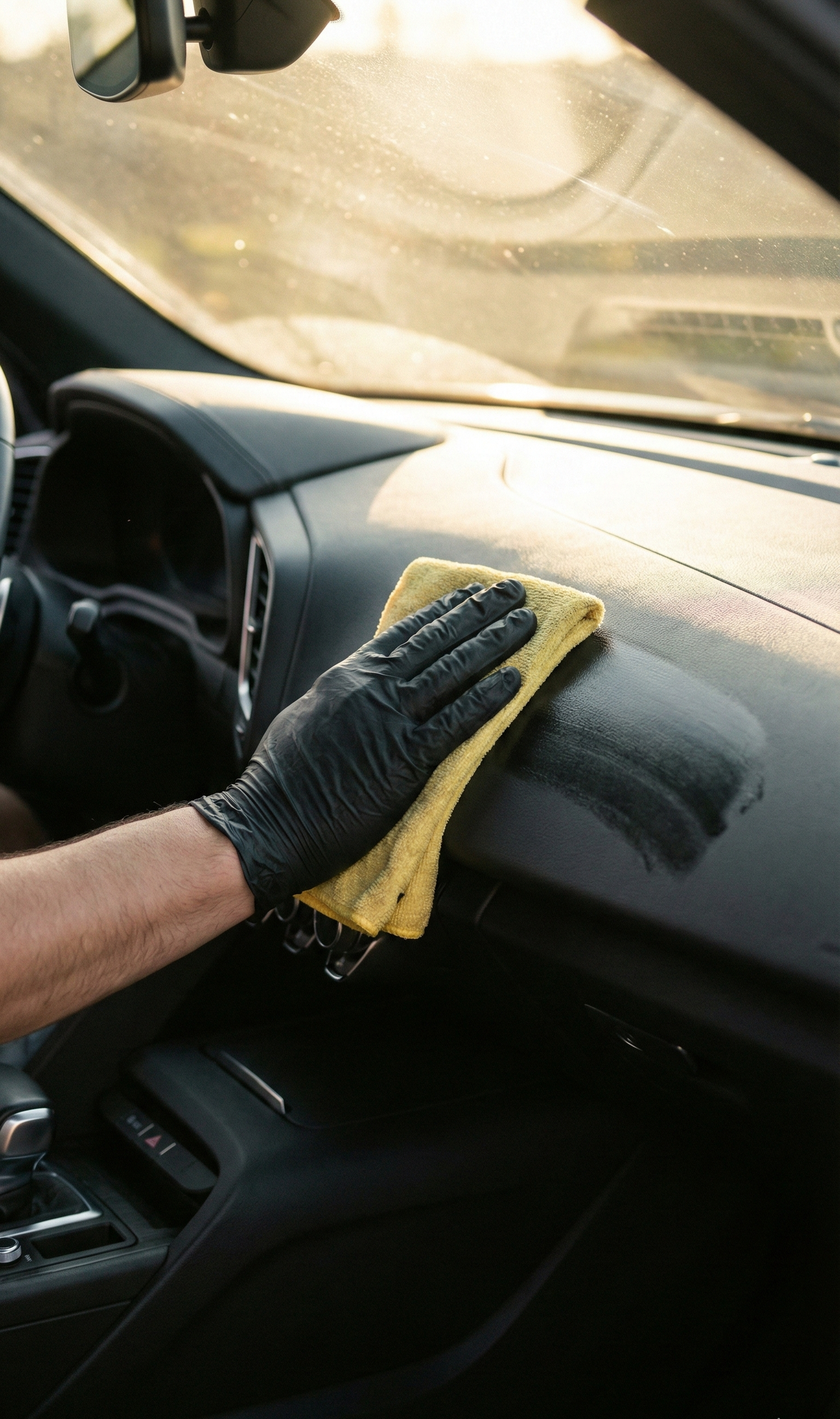 Car interior detailing